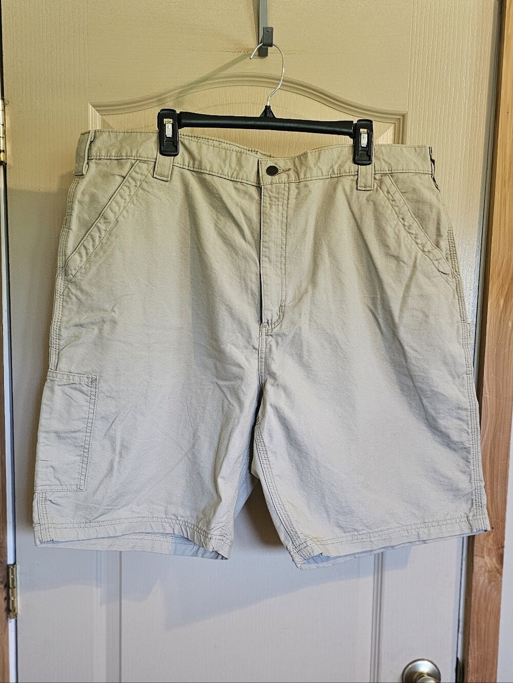 Carhartt Mens Loose Fit Canvas Utility Work Shorts Size 42
